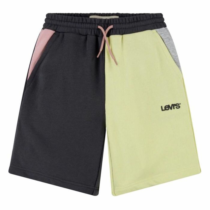 Pantalones Cortos Deportivos para Niños Levi's Verde Negro 0 Pantalones Cortos Deportivos para Niños Levi's Verde Negro 0