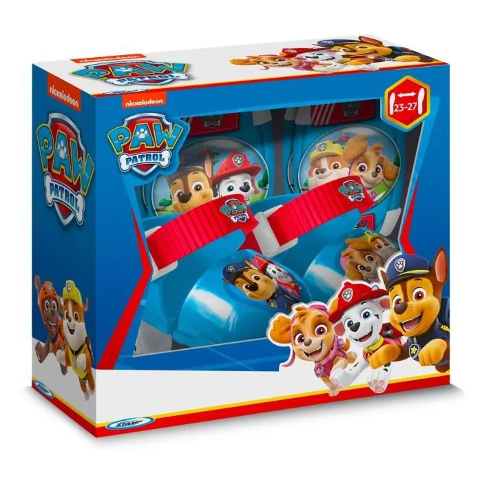 Paw Patrol Set Patines y Coderas/Rodilleras Regulables de 23 a 27 PA450035 3