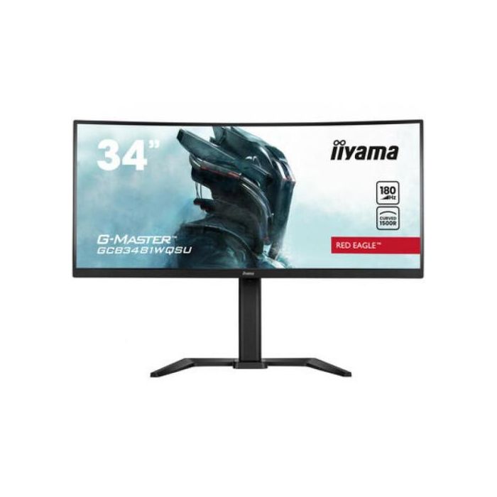 Iiyama GCB3481WQSU-B1 Monitor 34" VA 1500R Curvo 180Hz UWQHD Negro