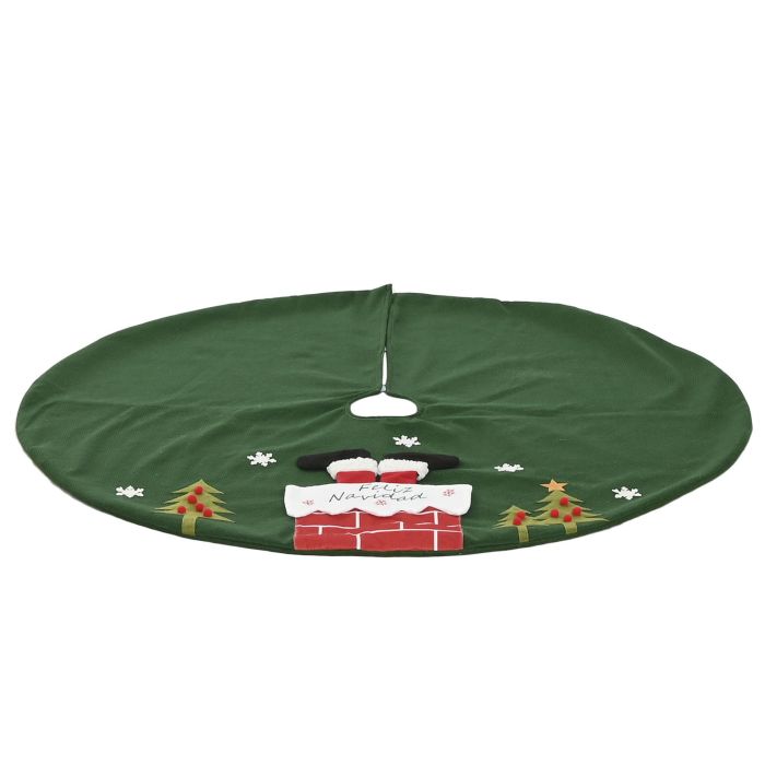 Base Arbol Navidad Tradicional DKD Home Decor Verde Rojo 105 x 2 x 105 cm 4 Base Arbol Navidad Tradicional DKD Home Decor Verde Rojo 105 x 2 x 105 cm 4