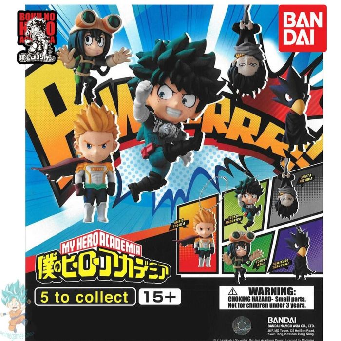 Set Gashapon My Hero Academia Llavero Set Gashapon My Hero Academia Llavero