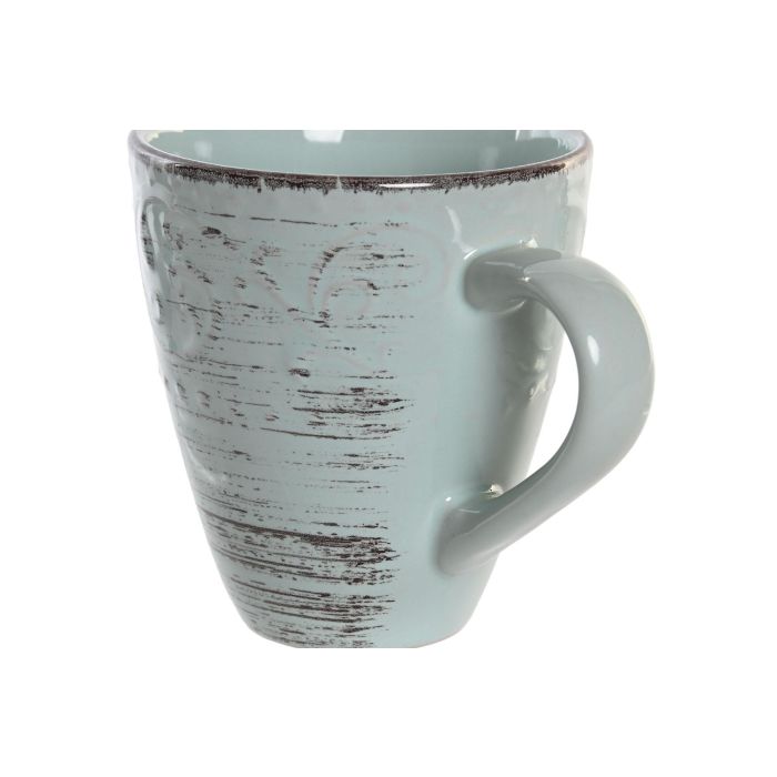 Mug Tradicional DKD Home Decor Azul 13 x 10.5 x 13 cm (12 Unidades) 2 Mug Tradicional DKD Home Decor Azul 13 x 10.5 x 13 cm (12 Unidades) 2