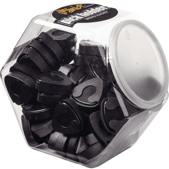 Dunlop Surtido 60 Ud. Porta Púas Plástico Ergo - Negro 1