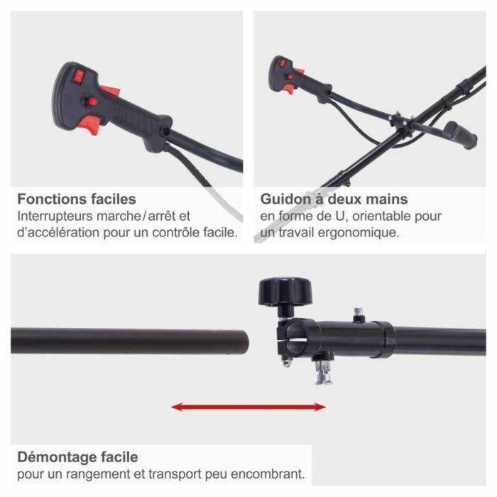 Scheppach SCH4046664228219 Desbrozadora PBC520 de 52 cc 2 Scheppach SCH4046664228219 Desbrozadora PBC520 de 52 cc 2