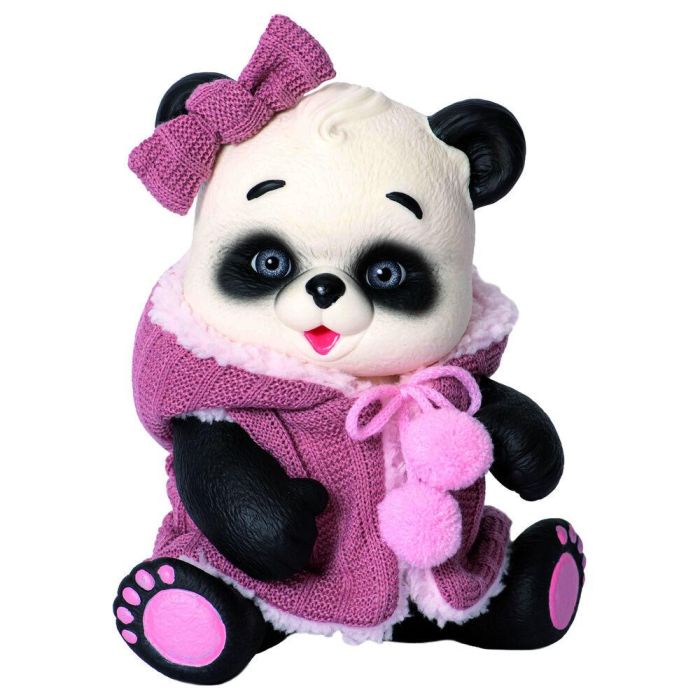 Muñeco bebe reborn oso panda 1