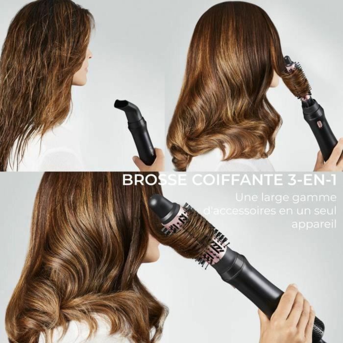 Calor Express Style Cepillo soplador 3 en 1, 3 velocidades, cerdas sintéticas, secado con secador y ondas naturales CF6327C6 4