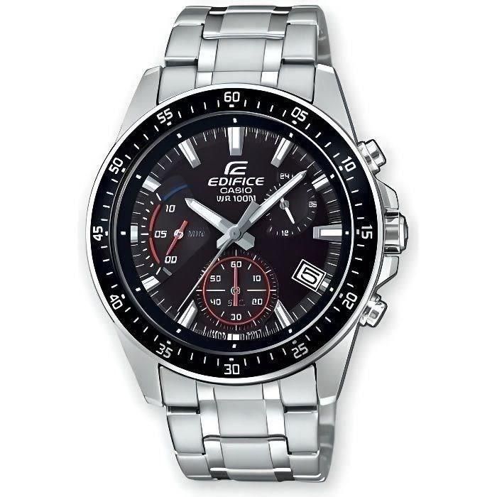 Casio Reloj de Pulsera Acero Inoxidable con Recubrimiento Neobrite, Indicación de Fecha, Cristal Mineral y Resistencia al Agua 10 Bares Casio Reloj de Pulsera Acero Inoxidable con Recubrimiento Neobrite, Indicación de Fecha, Cristal Mineral y Resistencia al Agua 10 Bares