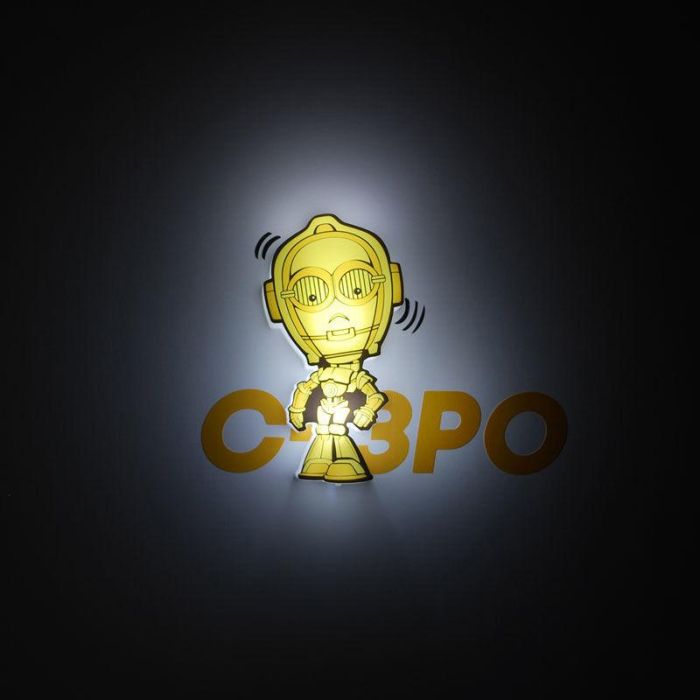3D Light FX Lámpara 3D LED Mini C-3PO Star Wars que no se calienta 1 3D Light FX Lámpara 3D LED Mini C-3PO Star Wars que no se calienta 1