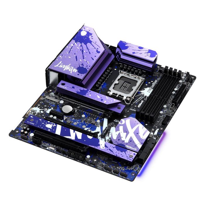 ASRock Z790 LIVE MIXER Placa Base Intel Z790, LGA 1700, Soporte Intel Core i5/i7/i9, DDR5, ATX ASRock Z790 LIVE MIXER Placa Base Intel Z790, LGA 1700, Soporte Intel Core i5/i7/i9, DDR5, ATX