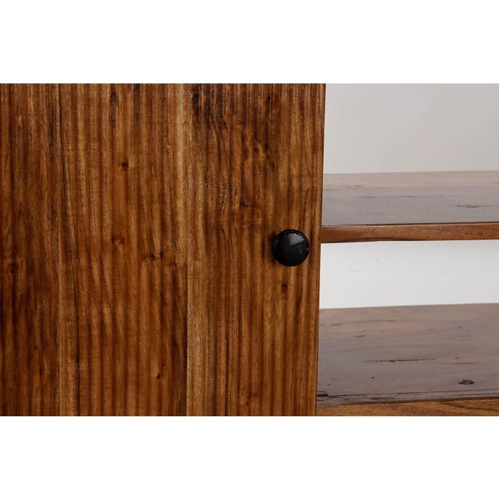 Mueble de TV DKD Home Decor Marrón Negro Marrón claro 145 x 42 x 61 cm 145 x 40 x 60 cm 6