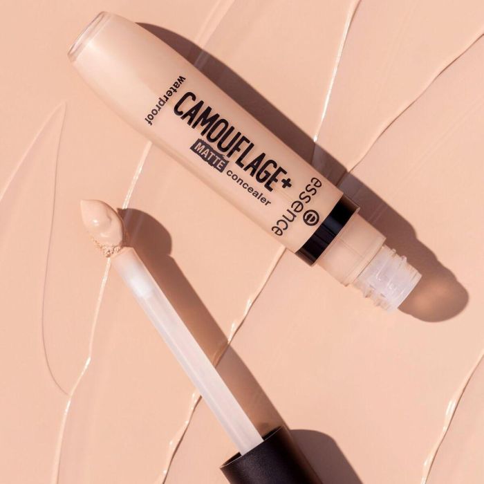 Essence CAMOUFLAGE+ MATT #130 Corrector Líquido Waterproof Cobertura Total Acabado Mate Duradero 8 ml 1