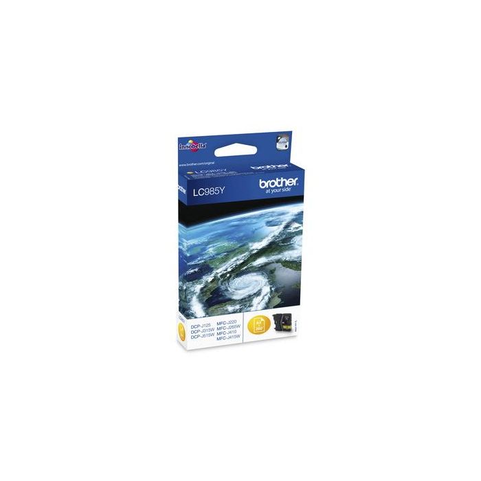 BROTHER Cartucho tinta Amarillo DCP-J315W, blister