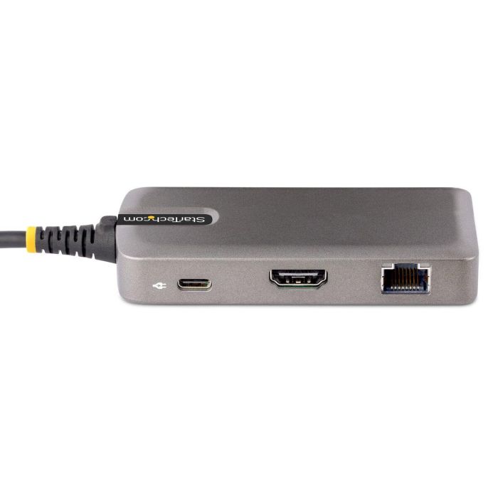 Hub USB Startech 103B-USBC-MULTIPORT 4K Ultra HD Gris 3 Hub USB Startech 103B-USBC-MULTIPORT 4K Ultra HD Gris 3