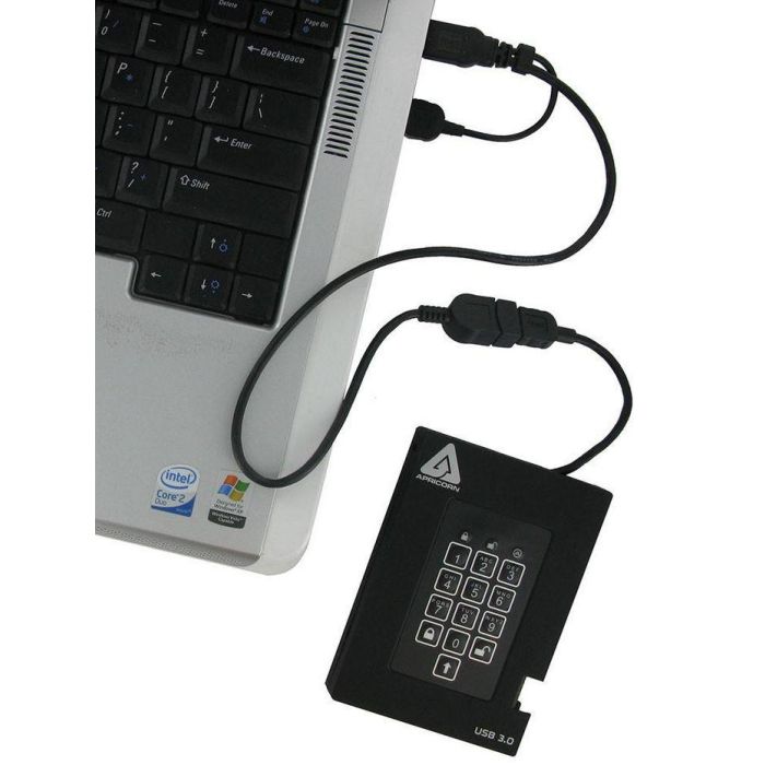 Apricorn 256GB SSD, USB 3.0, PIN Access 3 Apricorn 256GB SSD, USB 3.0, PIN Access 3