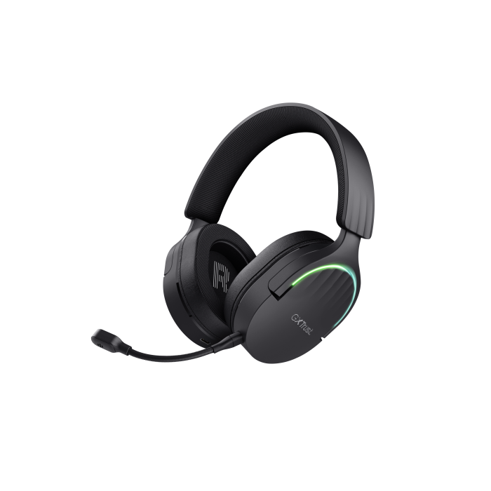 Trust Gaming GXT 491 Fayzo Auriculares Gaming Inalámbricos Dual Micrófono Cancelación Ruido Sonido Envolvente 7.1 Multiplataforma Negros 1 Trust Gaming GXT 491 Fayzo Auriculares Gaming Inalámbricos Dual Micrófono Cancelación Ruido Sonido Envolvente 7.1 Multiplataforma Negros 1