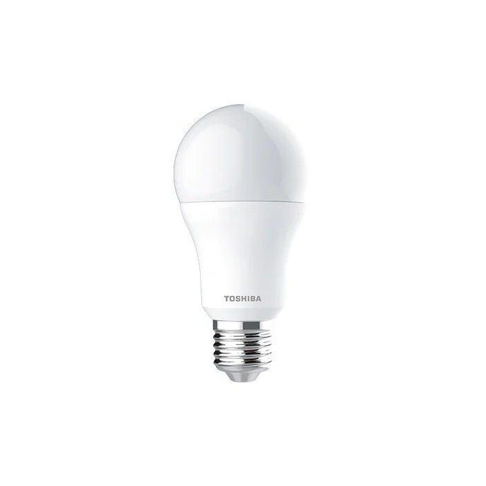 TOSHIBA A60 Bombilla LED A60 E27 14W 6500K Dimmable - Luz Fría y Ajustable para el Hogar