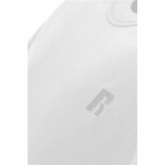 Camiseta de Manga Corta Hombre Russell Athletic Amt A30011 Blanco 1 Camiseta de Manga Corta Hombre Russell Athletic Amt A30011 Blanco 1