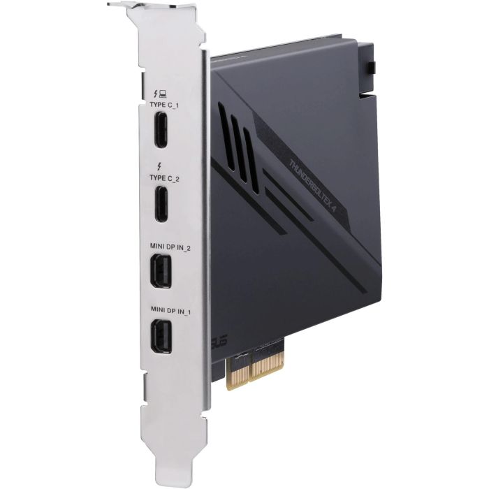 ASUS ThunderboltEX 4 Tarjeta de Expansión PCIe 3.0 con Thunderbolt 4, USB 3.2 Gen 2, Mini DisplayPort - 90MC09P0-M0EAY0 2