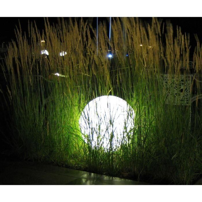 LUMISKY - Bola de luz con cable para exterior LED - blanco BOBBY - Base Ø40cm E27 3 LUMISKY - Bola de luz con cable para exterior LED - blanco BOBBY - Base Ø40cm E27 3
