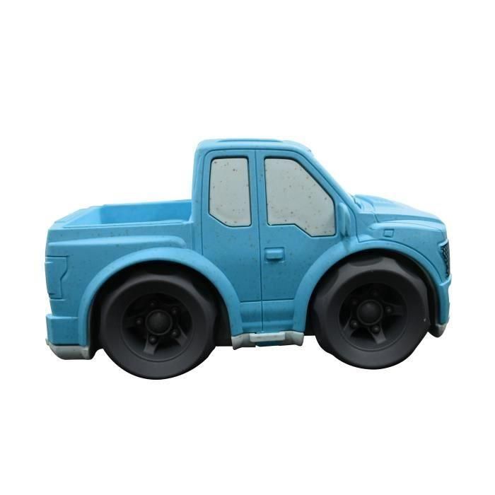 Lexibook LEXBIOC04 Coche de Juguete Pick-up Azul Fabricado con Fibras de Trigo 100% Reciclable y Biodegradable para Niños 1