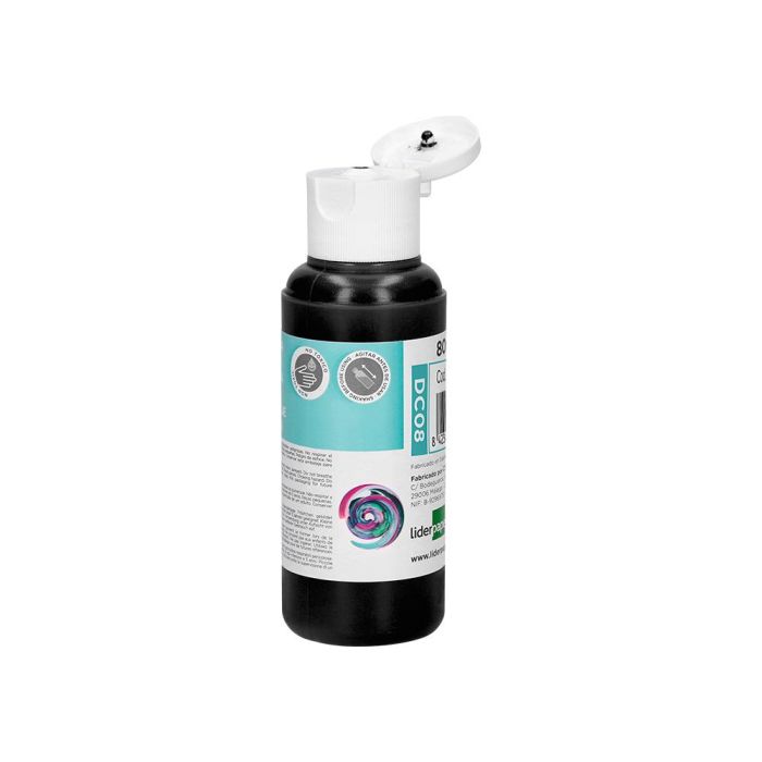 Pintura Acrilica Liderpapel Bote De 80 mL Negro 2