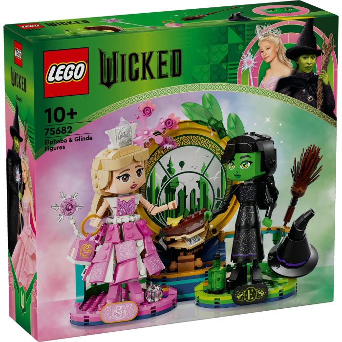 LEGO 75682 Minifiguras de Elphaba y Glinda de Wicked 9 LEGO 75682 Minifiguras de Elphaba y Glinda de Wicked 9