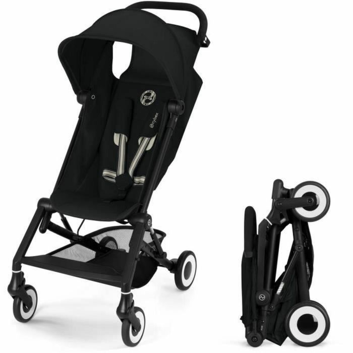 CYBEX CYB4063846530939 Cochecito ultracompacto Agis 5-22 kg (6 meses-4 años) ligero 6,3 kg compatible con avión Negro mágico