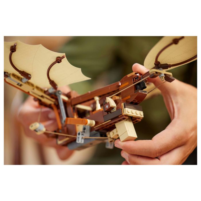 LEGO ICONS 10363 Máquina Voladora de Leonardo da Vinci, Juego Construcción, 493 Piezas, 18+ Años 21