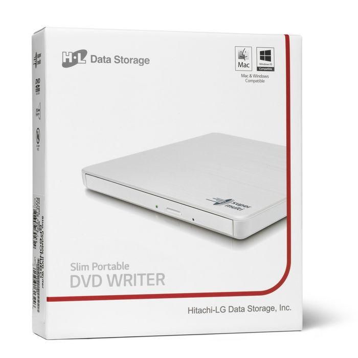 LG 8x DVD+/-R Write, M-DISC, Silent Play, Super Multi, Win 10, MAC OS, USB 2.0, 141 x 136.5 x 14 mm, 200 g, White, Retail 5 LG 8x DVD+/-R Write, M-DISC, Silent Play, Super Multi, Win 10, MAC OS, USB 2.0, 141 x 136.5 x 14 mm, 200 g, White, Retail 5