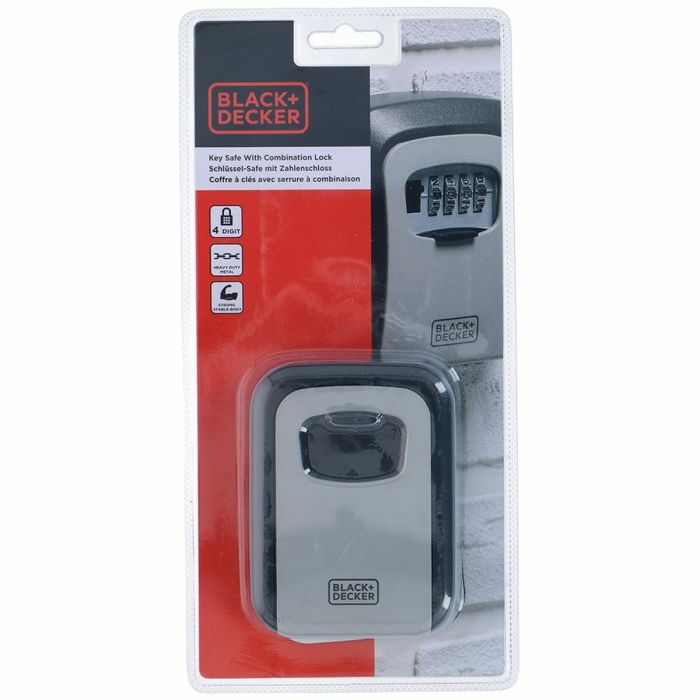 Guardallaves Black & Decker 12 x 9 x 4 cm Metal 1
