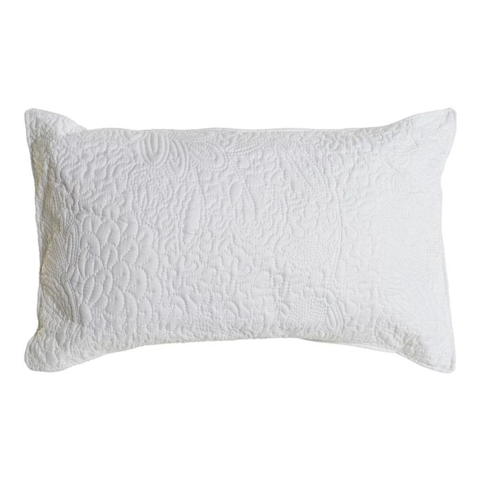 Cojin Romantico DKD Home Decor Blanco 10 x 40 x 60 cm Cojin Romantico DKD Home Decor Blanco 10 x 40 x 60 cm
