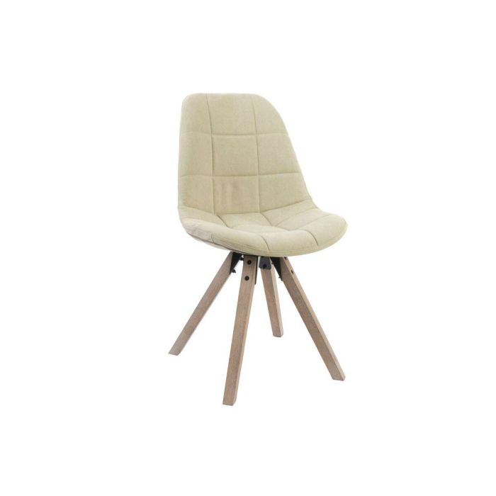 Silla de Comedor DKD Home Decor Beige Multicolor 47 x 55 x 85 cm 4 Silla de Comedor DKD Home Decor Beige Multicolor 47 x 55 x 85 cm 4