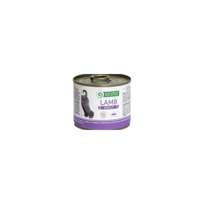 Nature's Protection Dog Adult Cordero 6x200 gr