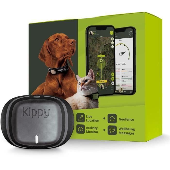 Localizador GPS - KIPPY - EVO - Gris Piedra