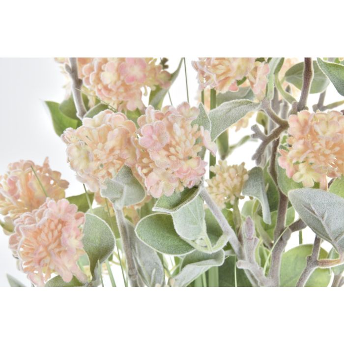 DKD Home Decor Planta Rosa Palo Hortensia 20 x 78 x 20 cm (2 Unidades) 2 DKD Home Decor Planta Rosa Palo Hortensia 20 x 78 x 20 cm (2 Unidades) 2