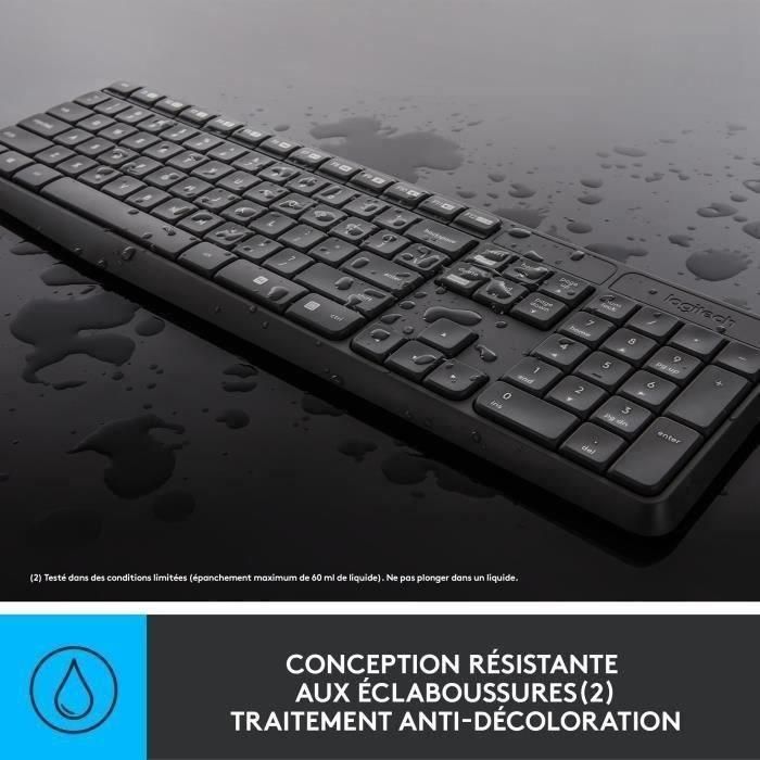 Logitech Mk235 Teclado y Mouse Inalámbricos, Wireless, Duración de Pilas Prolongada 4 Logitech Mk235 Teclado y Mouse Inalámbricos, Wireless, Duración de Pilas Prolongada 4