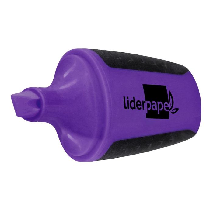 Rotulador Liderpapel Mini Fluorescente Violeta 12 unidades 3