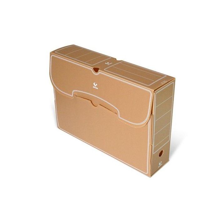 Caja Archivo Definitivo Pp Grafoplas Fº 95Mm Marron 25 unidades