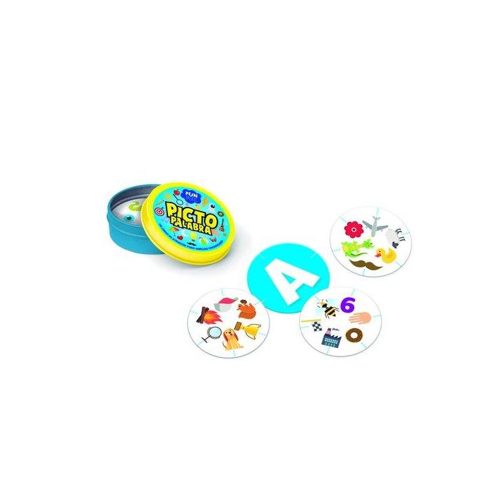 Juego Imagiland Cartas Redondas Funtastic Picto Palabra