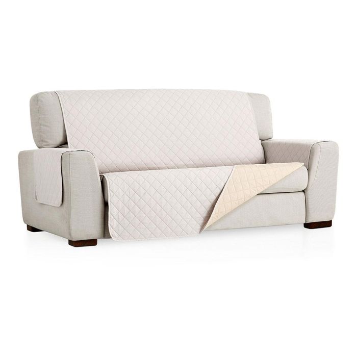 Cubre sofa reversible marfil 3 plazas belmarti Cubre sofa reversible marfil 3 plazas belmarti