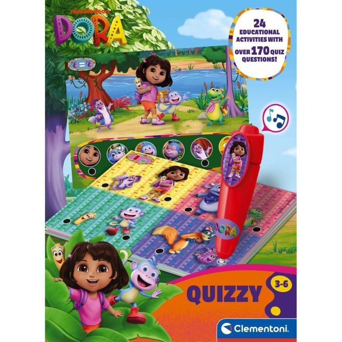 Juego Educativo Clementoni Dora Quizzy 2 Juego Educativo Clementoni Dora Quizzy 2
