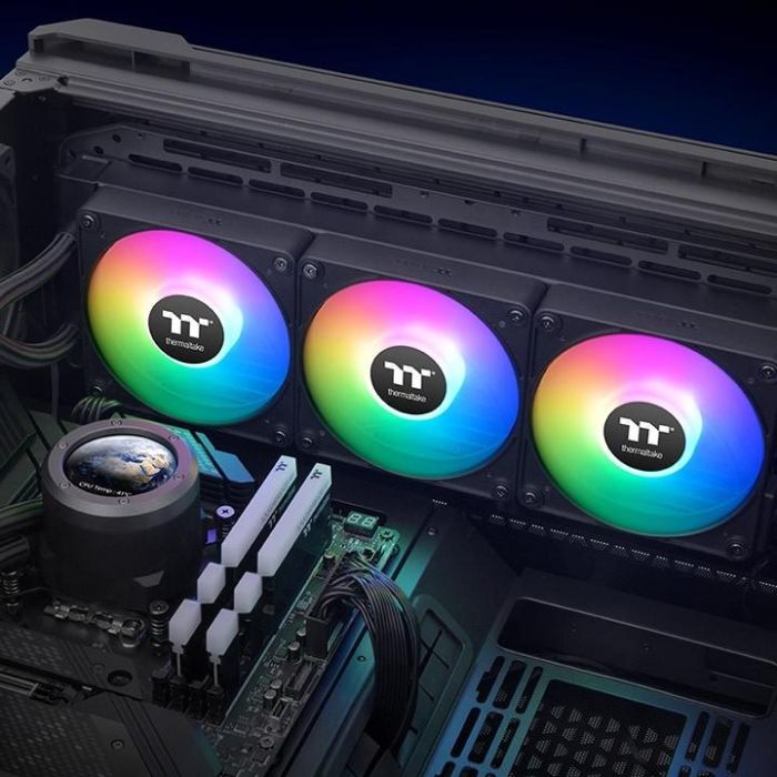 K Thermaltake Wasserkühlung TH360 V2 Ultra EX ARGB Sync / All-in-One 5 K Thermaltake Wasserkühlung TH360 V2 Ultra EX ARGB Sync / All-in-One 5