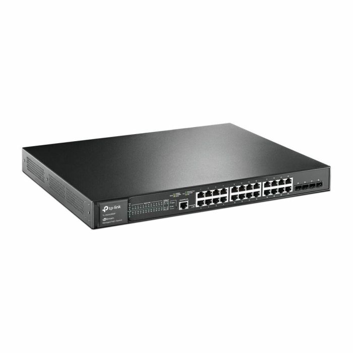 TP-Link Omada Switch gestionado L2+ 24 puertos Gigabit RJ45 PoE+, 4 SFP, 56 Gbps, 16K MAC, 9KB Jumbo Frame 2