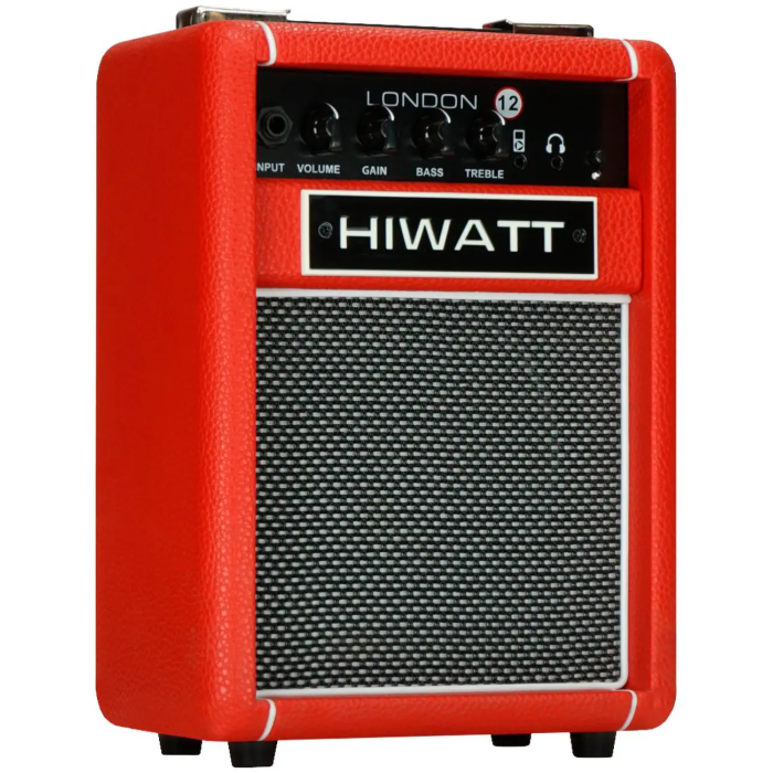 HIWATT Amplificador Guitarra Combo London Bluetooth 12W 1x6.5" Rojo 1