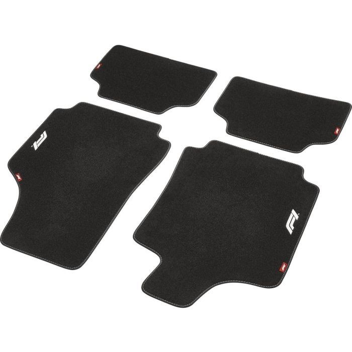 Alfombra De Coche Cm580 4Tlg Negro-Blanco F110861 Alfombra De Coche Cm580 4Tlg Negro-Blanco F110861