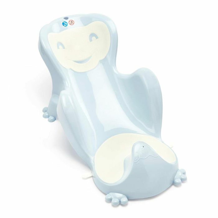 Thermobaby Bañera Termobaby 5 en 1 Bañera de flores azules - Hecha en Francia 3