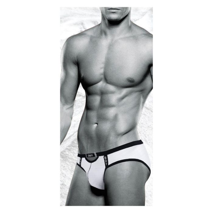 Calzoncillos clásicos Envy Blanco L/XL 5 Calzoncillos clásicos Envy Blanco L/XL 5