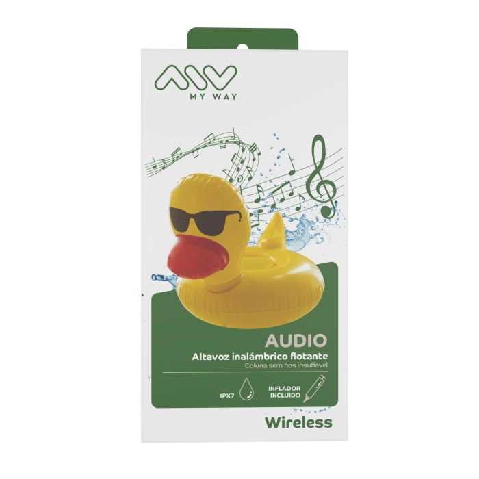 Altavoz Myway Flotante Pato 4 Altavoz Myway Flotante Pato 4