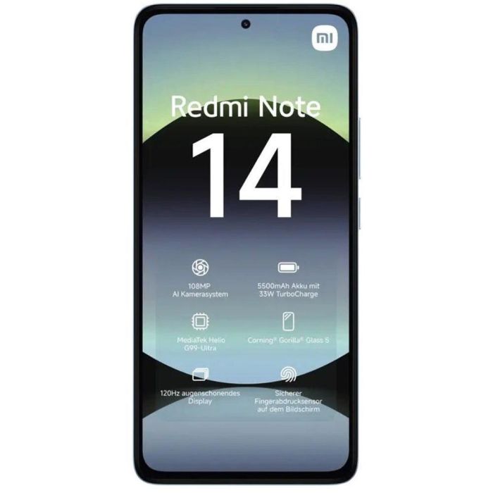 Smartphone Xiaomi Redmi Note 14 6GB/ 128GB/ 6.67"/ Azul 1 Smartphone Xiaomi Redmi Note 14 6GB/ 128GB/ 6.67"/ Azul 1