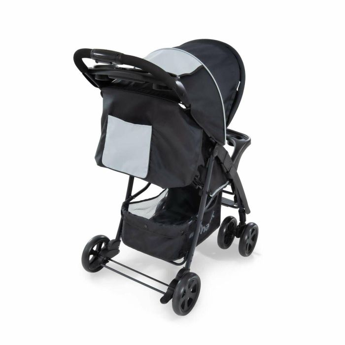 Hauck Silla de Paseo Shopper Neo II Caviar Plata - Plegado Compacto con una Mano, Reclinable, Gran Cesta, Desde el Nacimiento 1